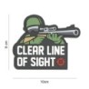 Klett Patch 3D PVC No.8089 Clear line of sight 8 x 10