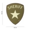 Klett Patch 3D PVC No.18043 Sheriff grün 8,5 x 10,5