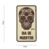 Klett Patch 3D PVC No.16013 Dia de Muertos bunt 9 x 5