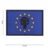 Klett Patch 3D PVC No.20011 Punisher EU blau 5 x 7,3