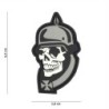 Klett Patch 3D PVC No.20046 WWK I Skull grau 3,8 x 6,5