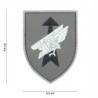 Klett Patch 3D PVC No.2079 German Special Forces grau 5,5 x 7,5