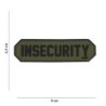 Klett Patch 3D PVC No.18002 Insecurity grün 2,5 x 9,0