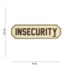 Klett Patch 3D PVC No.18004 Insecurity coyote 2,5 x 9,0