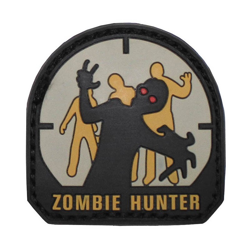 Klett Patch 3D Zombie Hunter mehrfarbig