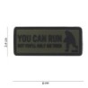 PVC Patch No.10066 YOU CAN RUN oliv 3,4 x 8