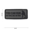 PVC Patch No.10064 YOU CAN RUN grau 3,4 x 8