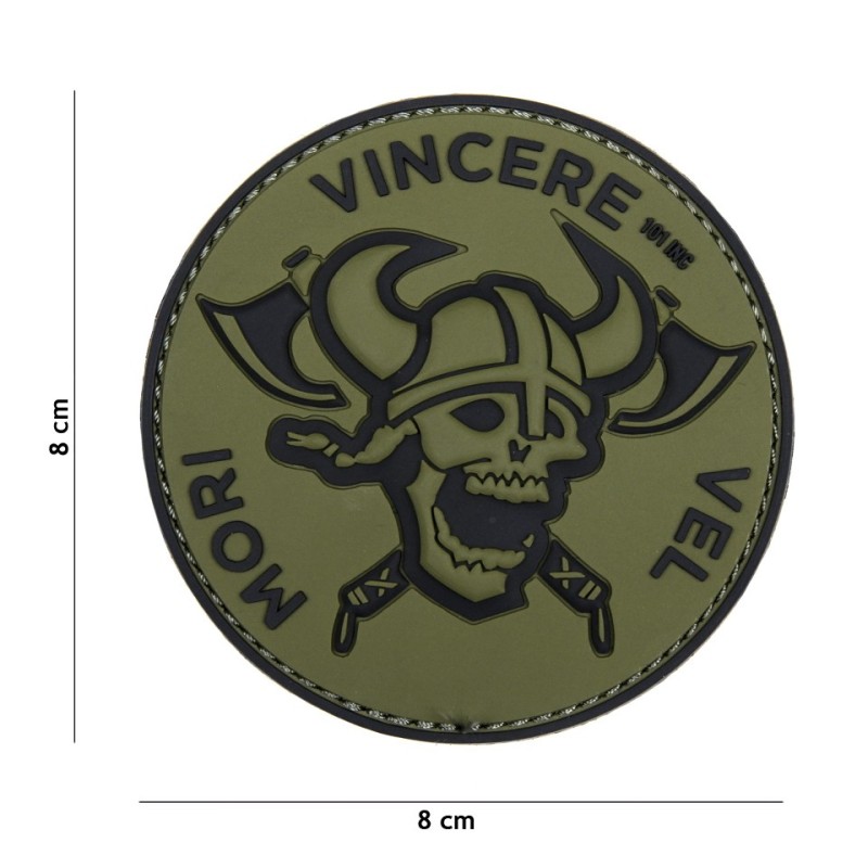 Klett Patch 3D PVC No.18088 Mori Vincere VEL grün 8,0 x 8,0