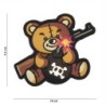 Klett Patch 3D PVC No.9013 Terror Teddy braun 7,5 x 10