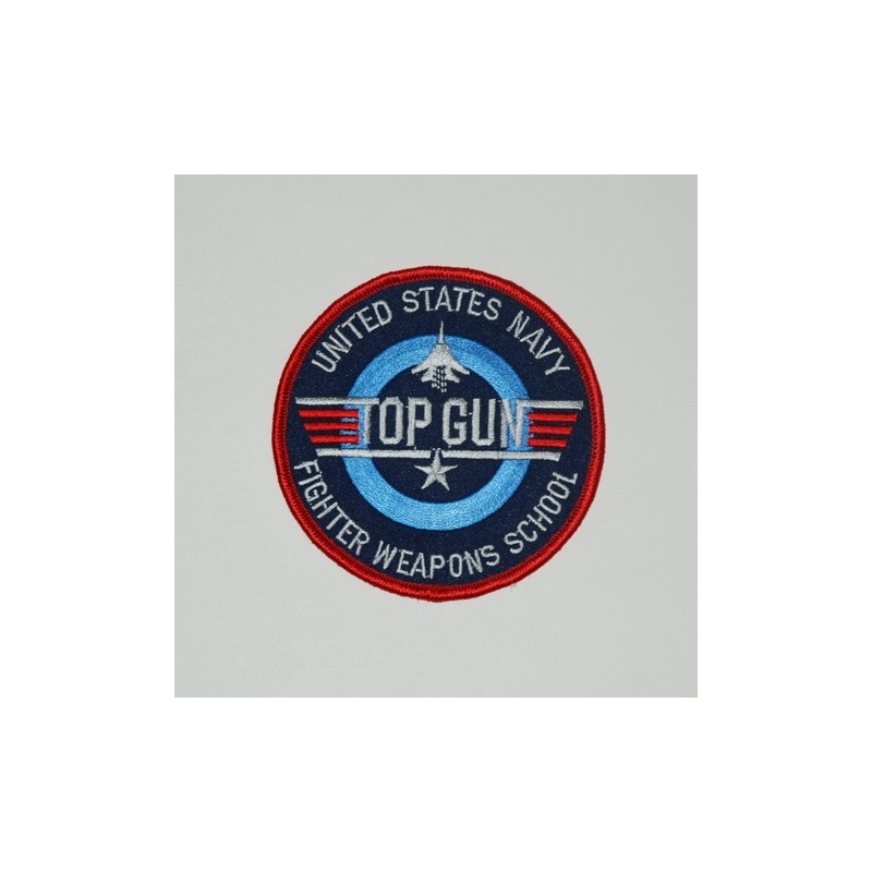 Textilpatch No.5024 Top Gun Fighter Weapons School10 x 10