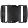 Steckschliesse Buckle 50 mm schwarz