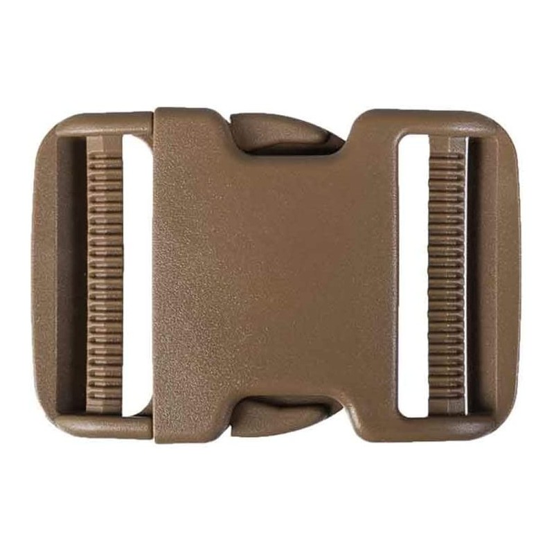 Steckschliesse Buckle 50 mm coyote