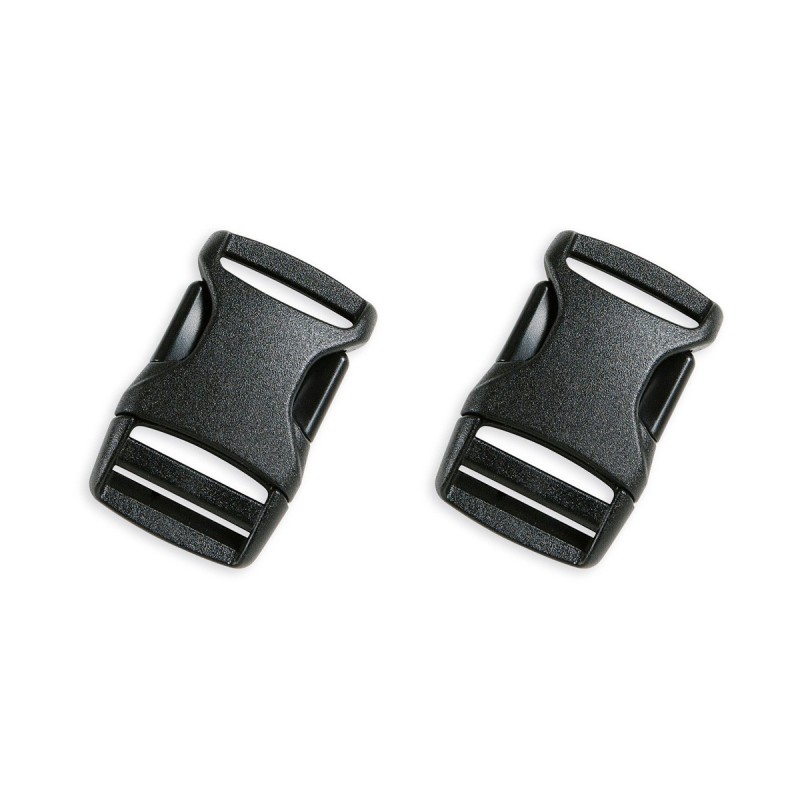 2 Stück Steckschliessen SR-Buckle 25mm schwarz 1,50€/Stück