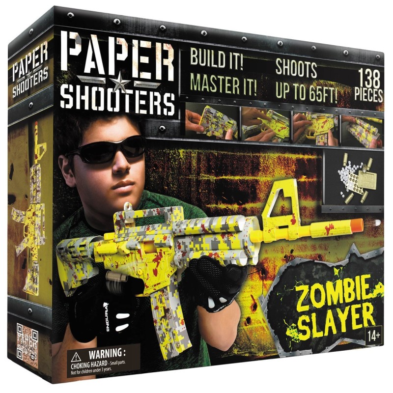 Bausatz PAPER SHOOTERS Tactician Zombie Slayer