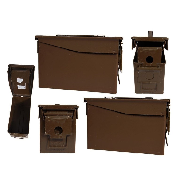 2 St. Britische Munikiste Defense braun med. gebr. 30 x 14 x 19cm  12,45€/Stück