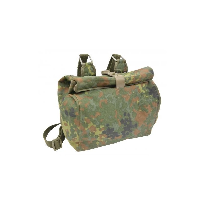 Bundeswehr Umhänge Tasche ABC-Schutzmaskentasche flecktarn gebraucht