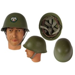 Serbischer Stahlhelm mit...