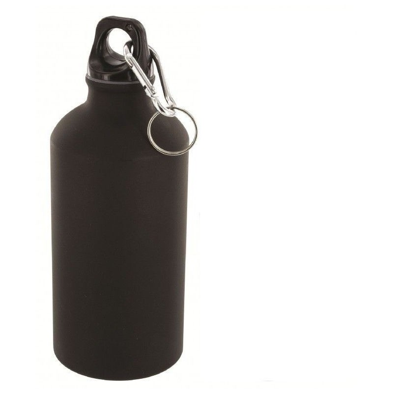 Trinkflasche Aluminium schwarz 1L