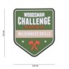 Klett Patch 3D PVC No.23009 Woodsman Challenge 7,9 x 6,8