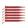 Zelthering Set 6 Stück Tent Peg Allround 19cm rot (3,00€/Stück)