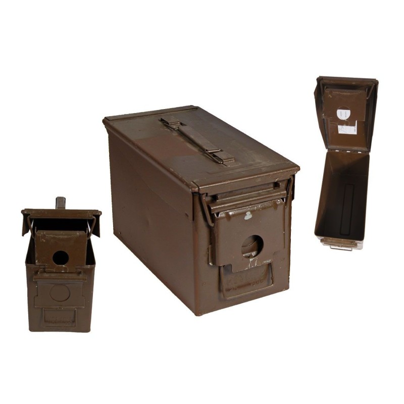 Britische Munitionskiste Defense braun medium gebr. 30 x 14 x 19