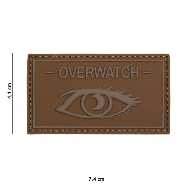 Klett Patch 3D No.19033 Overwatch coyote 4,1 x 7,4