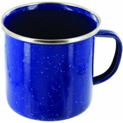 Emaille Tasse Deluxe blau...