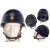 Französicher Polizei Gendarmerie Stahlhelm mit Emblem blau gebraucht