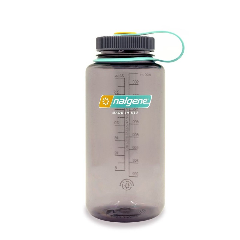 Nalgene Trinkflasche Weithals Sustain BPA-/BPS- frei 1 L aubergine