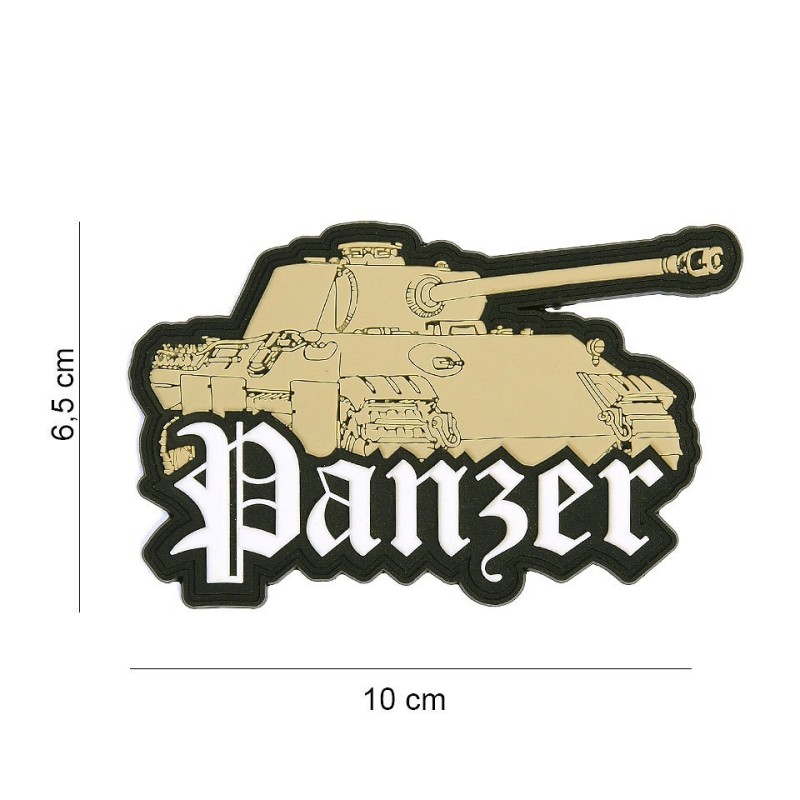 Klett Patch 3D PVC No.19070 Panzer 6,5 x 10