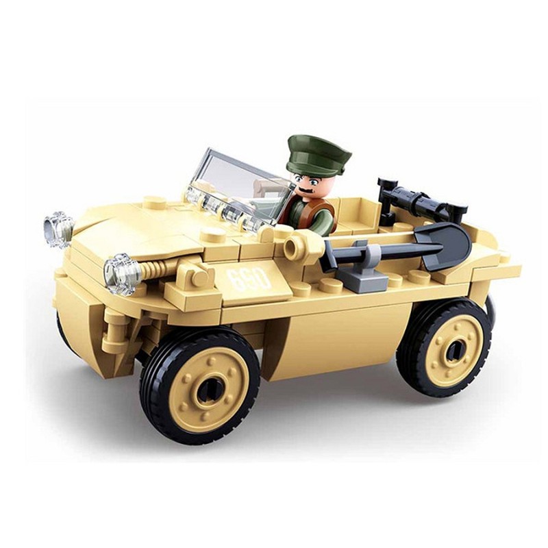 Spielzeug WWII German amphibious vehicle M38-B0690