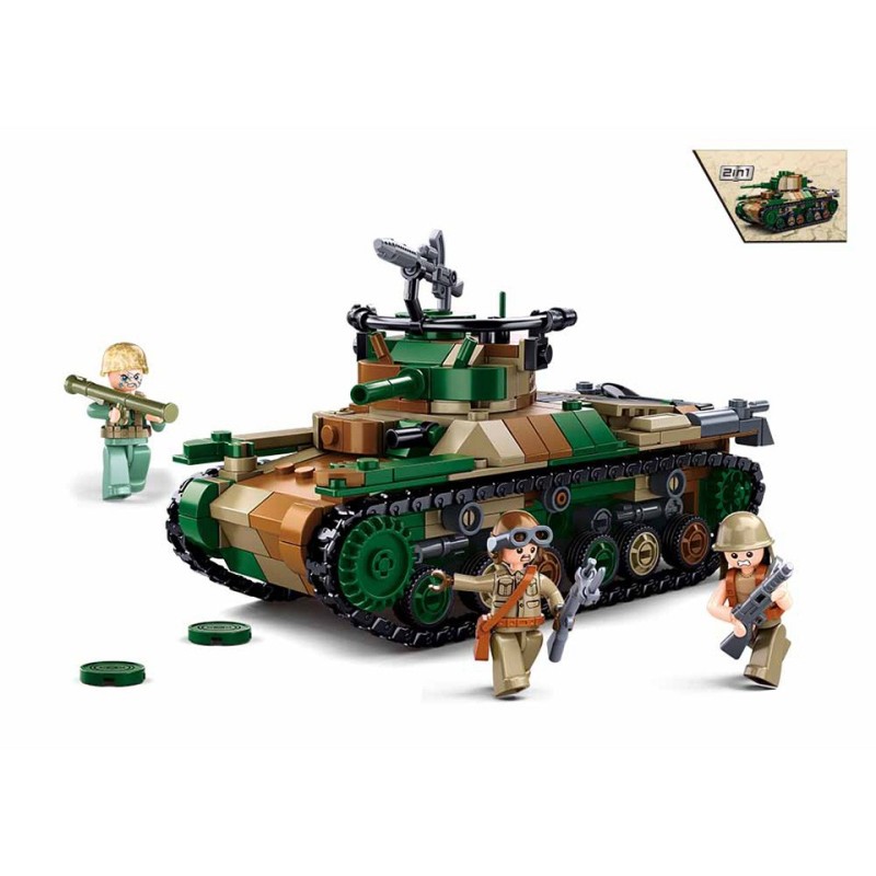 Spielzeug Panzer WWII Type 97 medium tank M38-1107