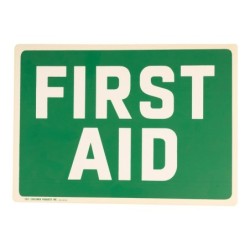 Kunststoff Schild First Aid...