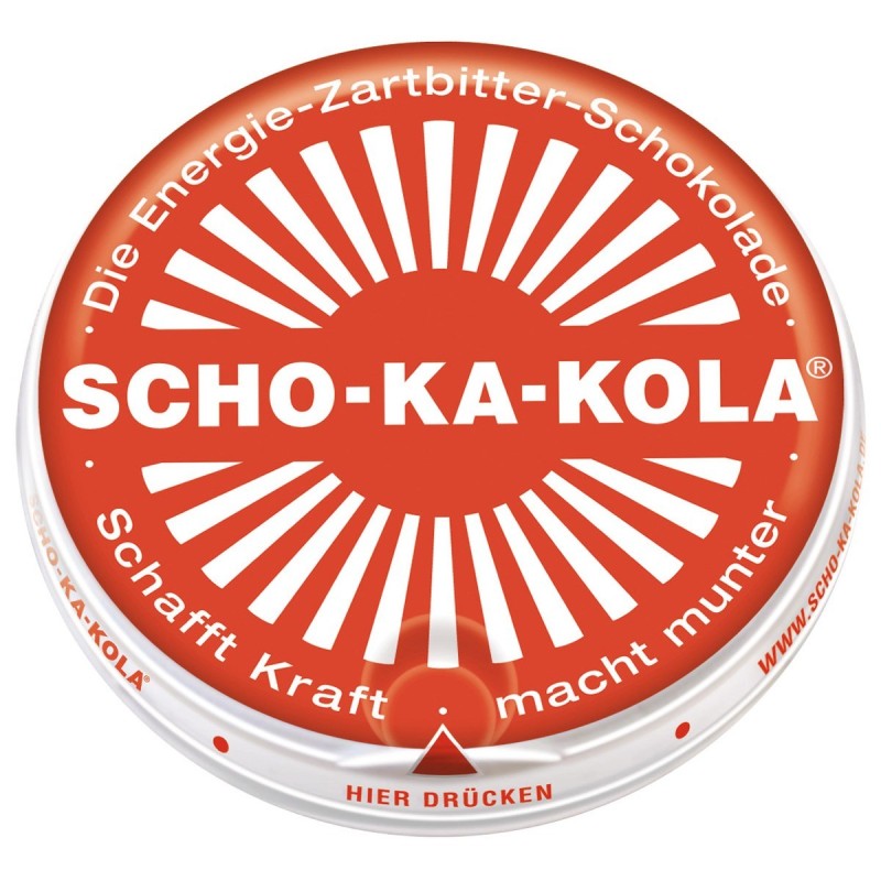 Scho-Ka-Kola Zartbitter mit Koffein 100g  39,50 €/kg