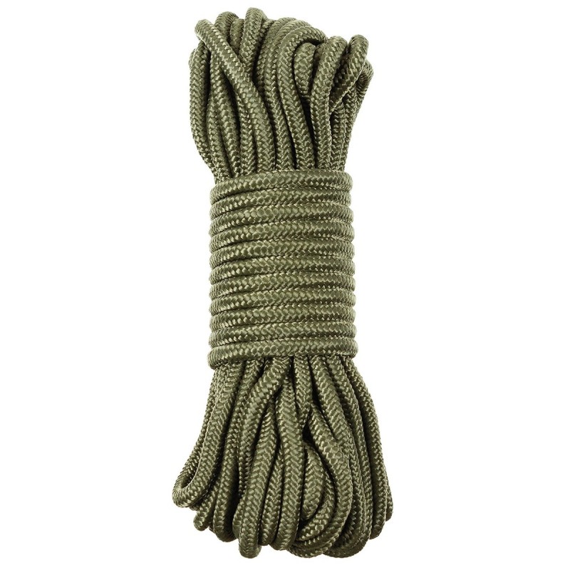 Kommando-Seil 5mm 15m (Reepschnur) oliv 0,27€/m