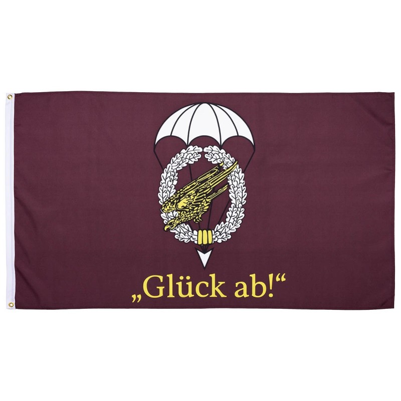 Flagge Fallschirmjäger 90 x 150 cm mehrfarbig