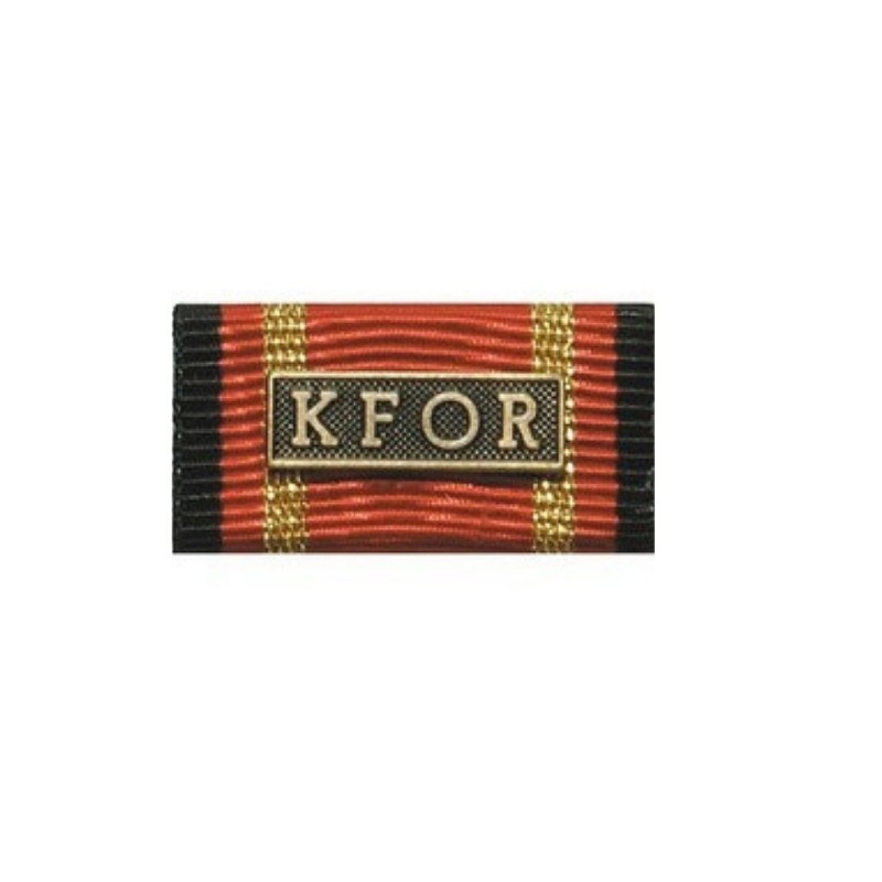 Ordensspange KFOR bronze