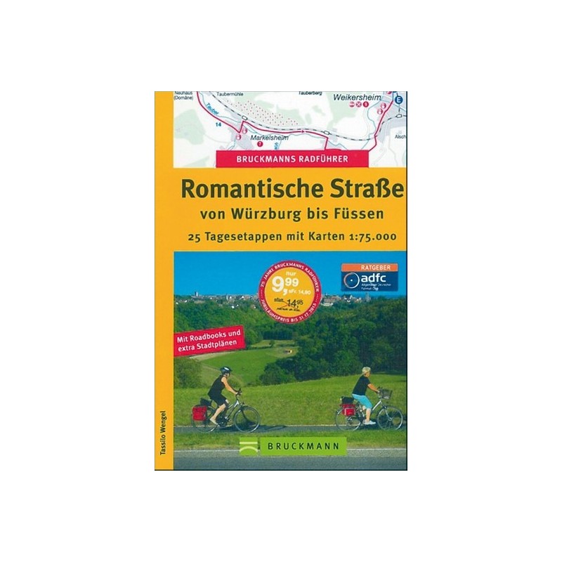 Bruckmanns Radführer - Romantische Straße