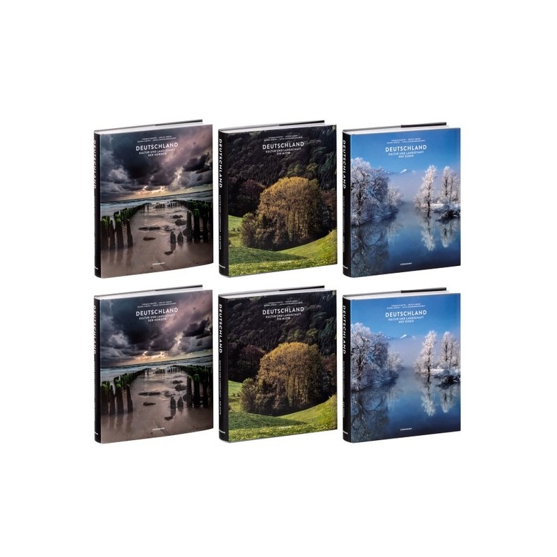 Deutschland Kultur und Landschaft. Der Norden, die Mitte, der Süden. 6 Bände. 2er-Paket.