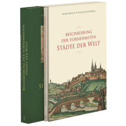 Georg Braun, Franz Hogenberg. Beschreibung der vornehmsten Städte der Welt. 2 Bände im Schmuckschuber. Limitierte und nummeri