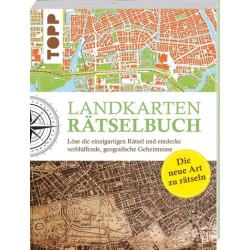 Landkarten Rätselbuch - die...