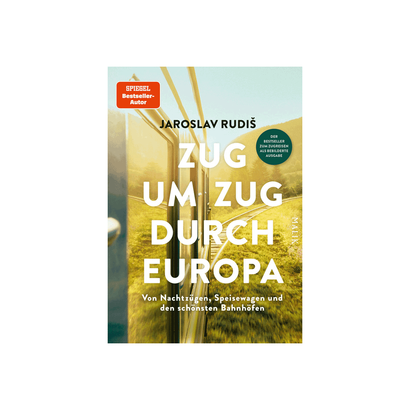 Zug um Zug durch Europa. Nachtzüge, Speisewagen, Bahnhöfe.