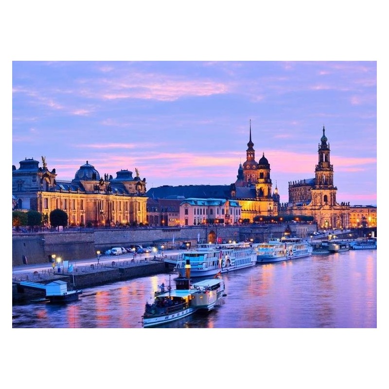 Dresden: Frauenkirche, Semperoper & Kristallpalast