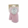 Fäustlinge für Kinder | Winter Teddy Handschuhe | warm und weich gefüttert [Rosa]