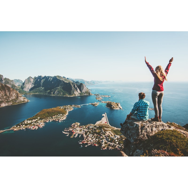 Abenteuerwelt Lofoten: Roadtrip zu roten Stelzenhäuschen